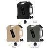 12L Camping Water Container Large Capacity Water Storage Jug Portable Emergency Water Can for Vehicle Car Outdoor Camping