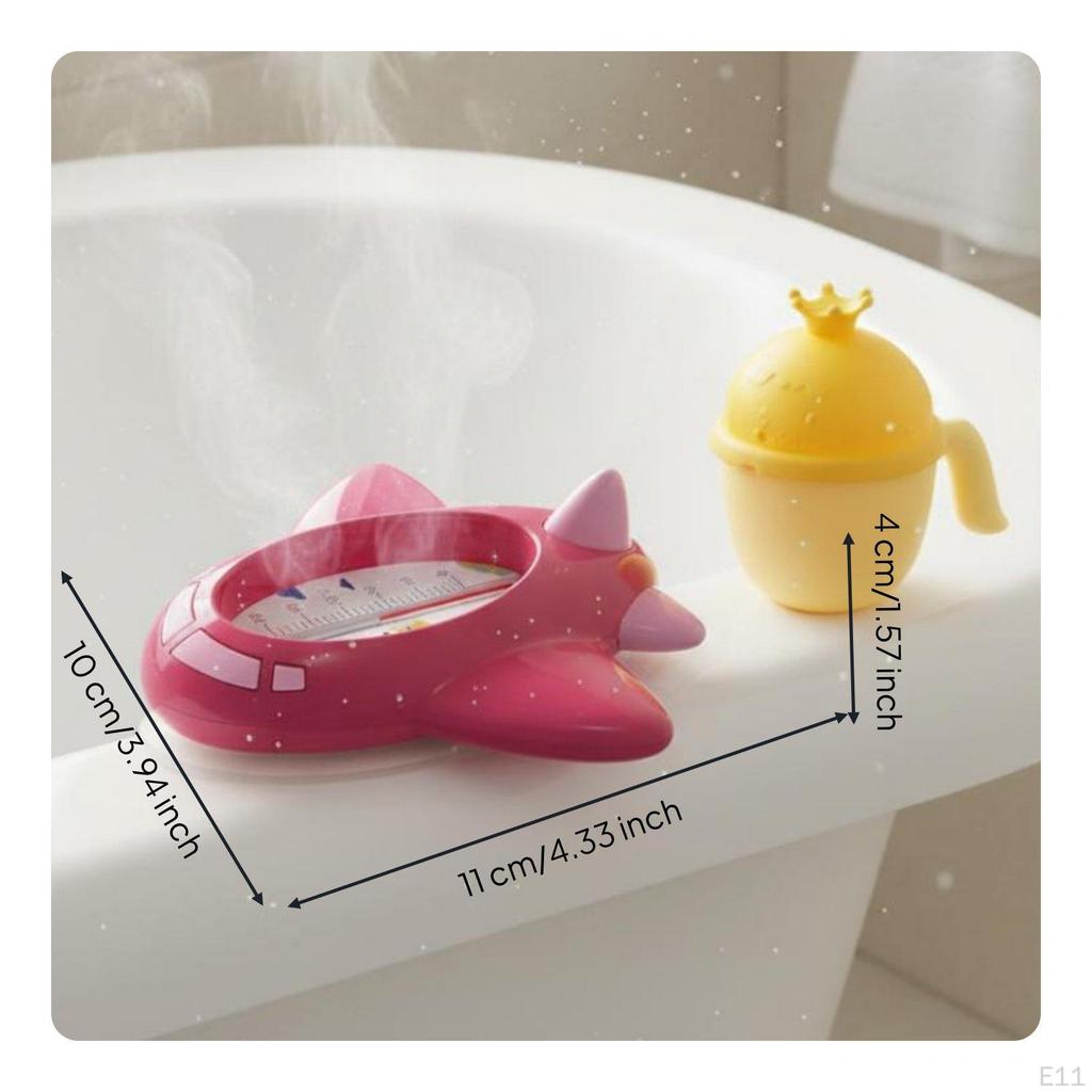 Infant Bath Thermometer Waterproof Buoyant Toy Heat Measuring Solution Child Water