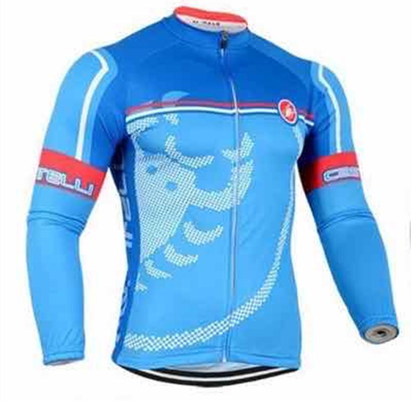 Bicycle Cycling Suit Autumn and Winter Men's Long-sleeved Road Bike Mountain with Fleece To Keep Warm 2026 Autumn Breathable Cycling Suit Suit