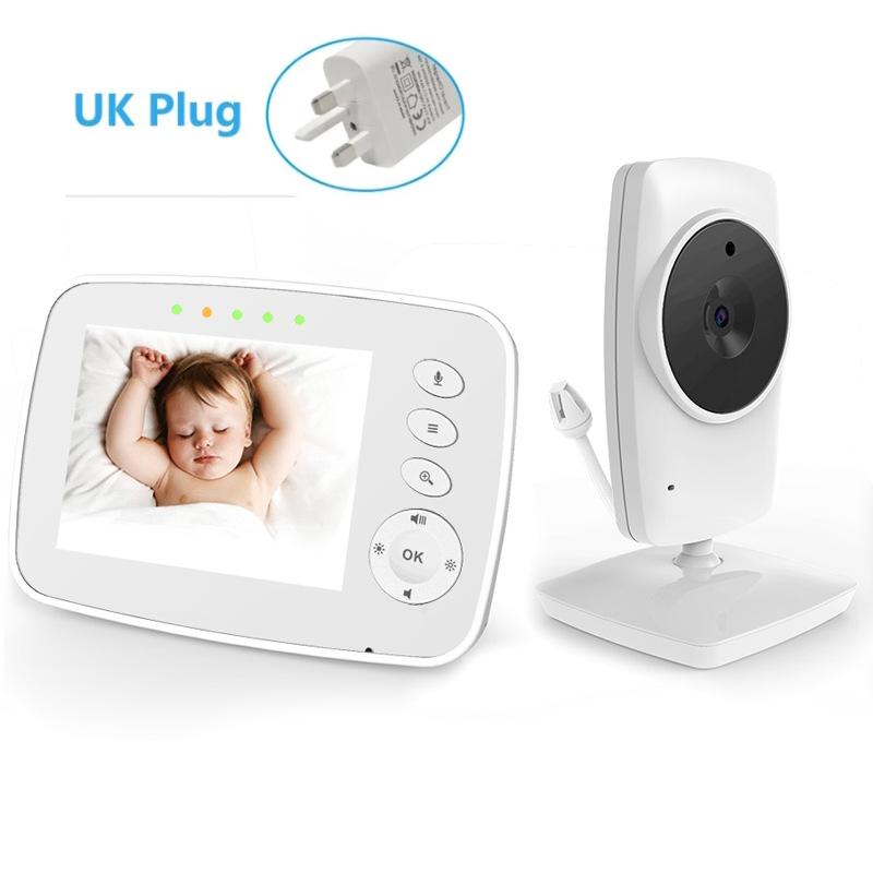 SM32 2.4G Wireless Baby Monitor with Camera IR Night Vision Babyphone Temperature Crying Monitoring Video Recording Nanny Care