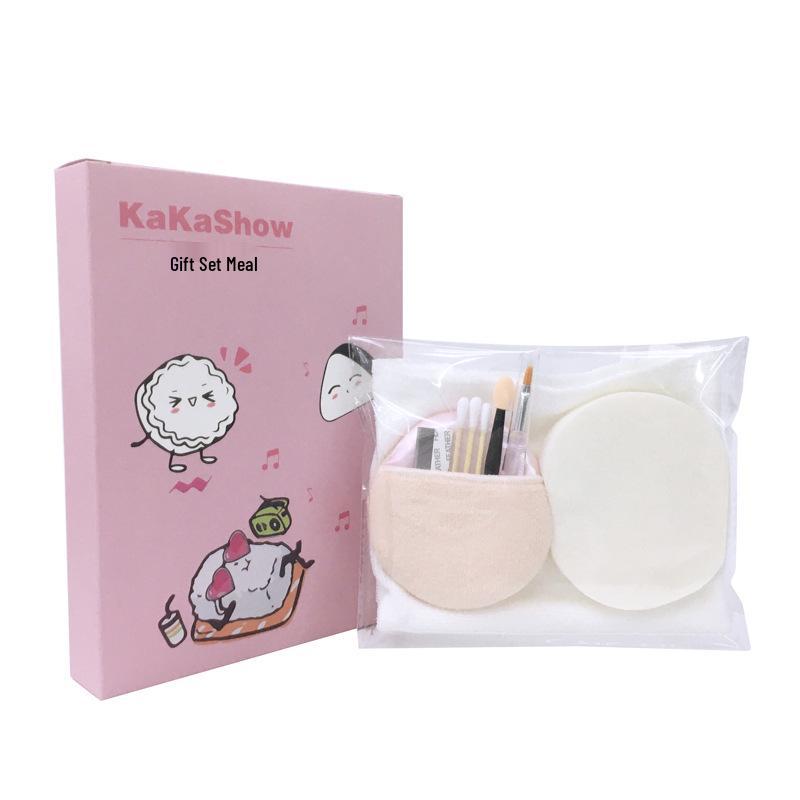 Bridal Disposable Powder Puff Makeup Gift Set No