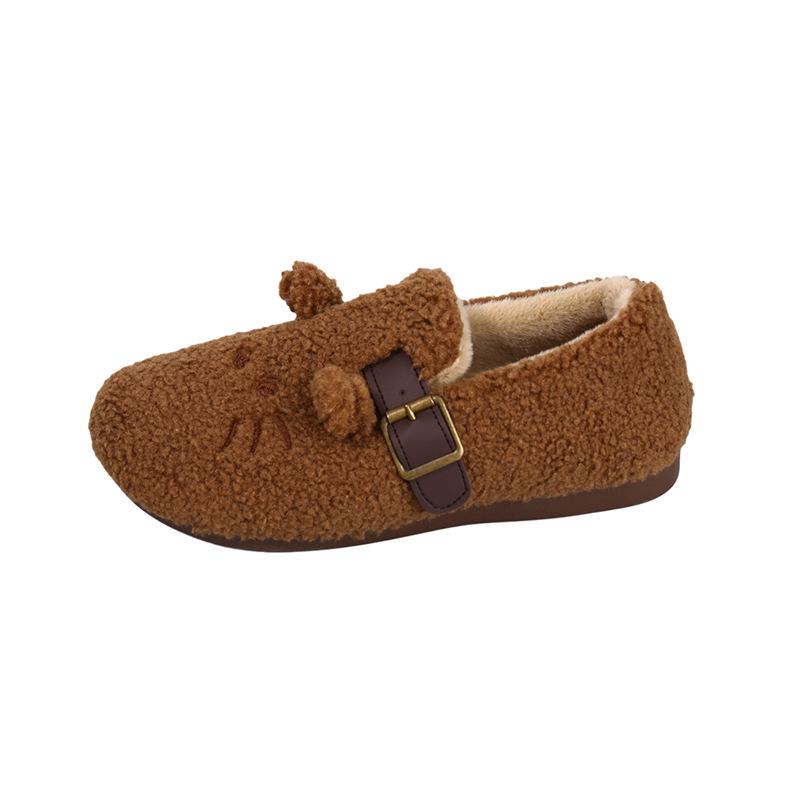 2025 new winter women's shoes non-slip soft sole versatile comfortable warm piled thickened wholesale fashion Doudou cotton shoes