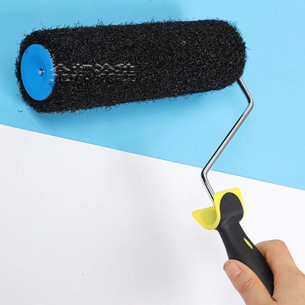 Smooth Plastering Painting Roller Set Comfortable Handle Compound Roller Texture Roller Homeowners