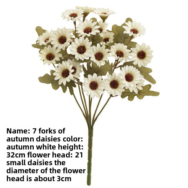 Classic Rose Peony Daisy Flower Bundle For Home Decor And Photography Props Style 1