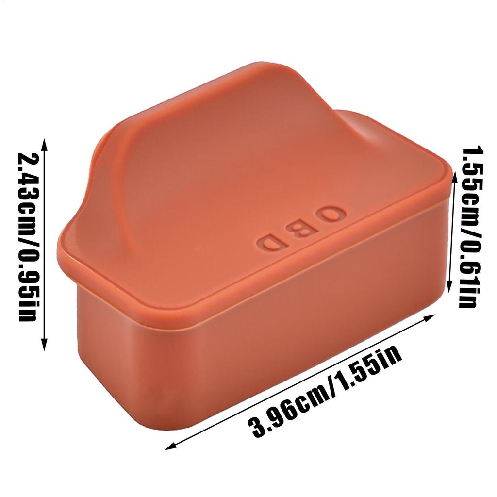Silicone OBD Port Cover Protector OBD Protective Dust Cover Car Diagnostic Dust Caps Waterproof Shockproof Anti-Rust Accessories