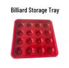 Set of 5 Weighted Billiard Ball Storage Trays