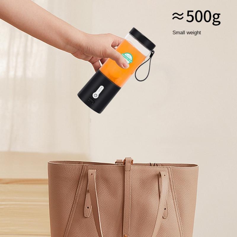 530ML Portable Bottle Blender Household Electric Fruit Juicer Blender 22000 RPM High Power USB Rechargeable Juice Cup