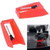 2Pcs Gramophone Aluminum Phonograph Phonograph Cartridge Vinyls Record Player Needle Replace
