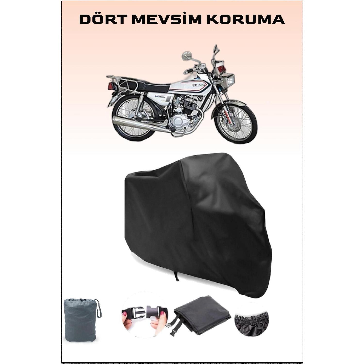 

Kuba ita 100r Max Compatible Black Motorcycle Tarpaulin, Engine Cover