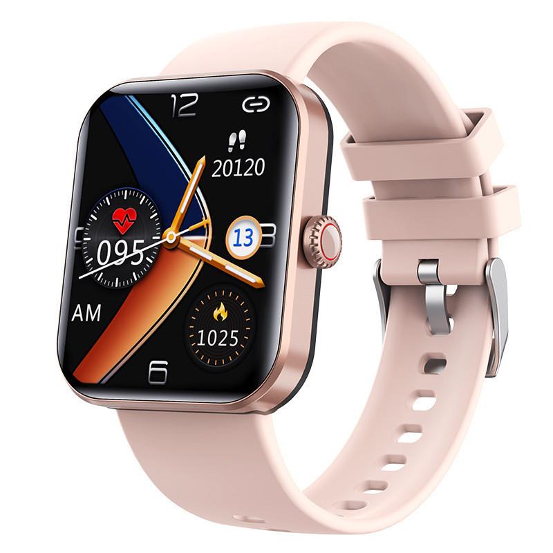 Sleek Fitness Smartwatch For Heart Rate Blood Oxygen And Blood Pressure Monitoring