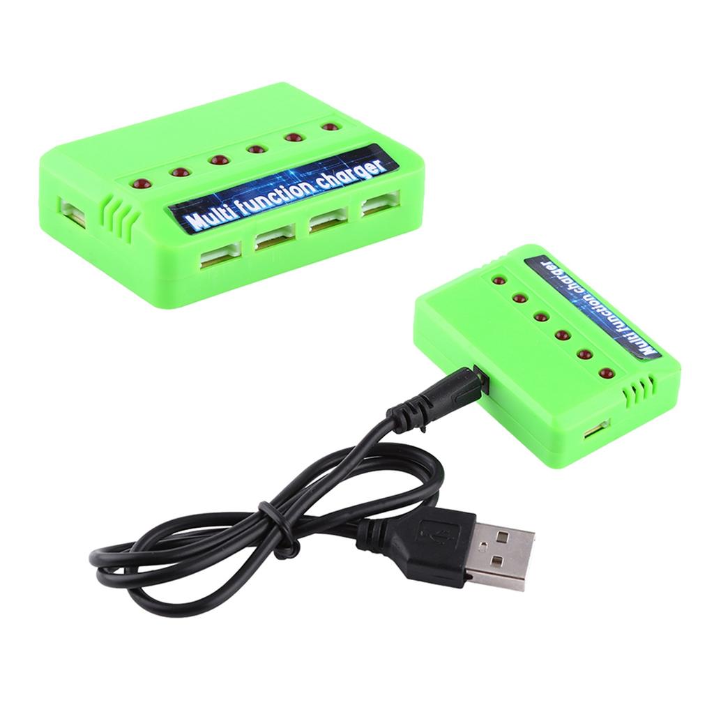 6 In 1 Multi Function Charger For Syma X5C Quadrotor Drone 3.7V Li Po Battery