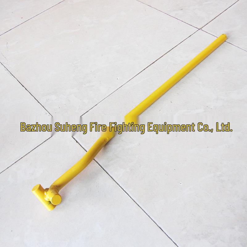 Stainless Steel Railway Switch Machine Hand Crank with Bent Handle