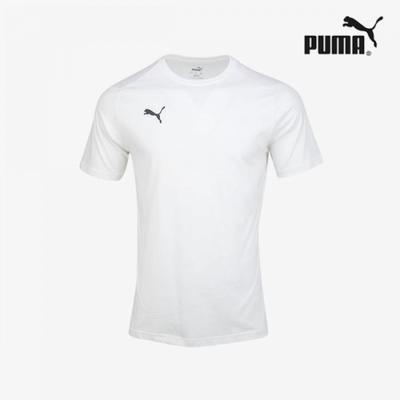Galleria Puma Lee Casual Masculino Branco Redondo Manga Curta Camiseta