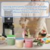 L8RE Dessert Ice Cream Pints Cup Yogurt Storage Freezer for NC500 NC501 Series