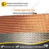 Shingpai Pure Copper Braided Grounding Wire Tube - Soft, Tin-Plated, Shielding Mesh