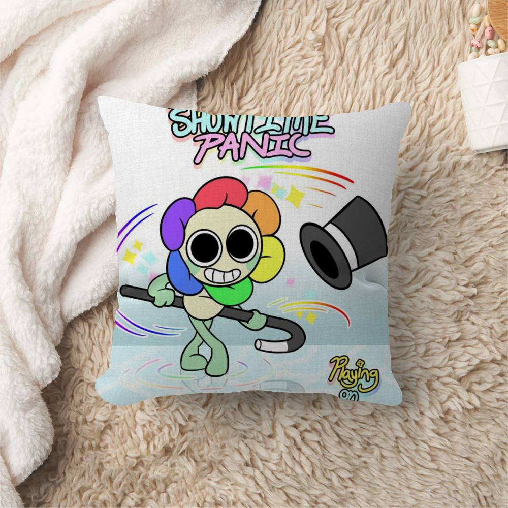 Hot Horror Game Dandys World Pillow Gift Home Office Decoration Bedroom Sofa Car Cushion Cover Case X