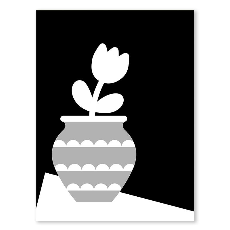 Abstract Matisse Print Wall Art Flower Vase Canvas Painting Alphabet Colour Block Poster Living Room Hallway Bedroom Home Decor