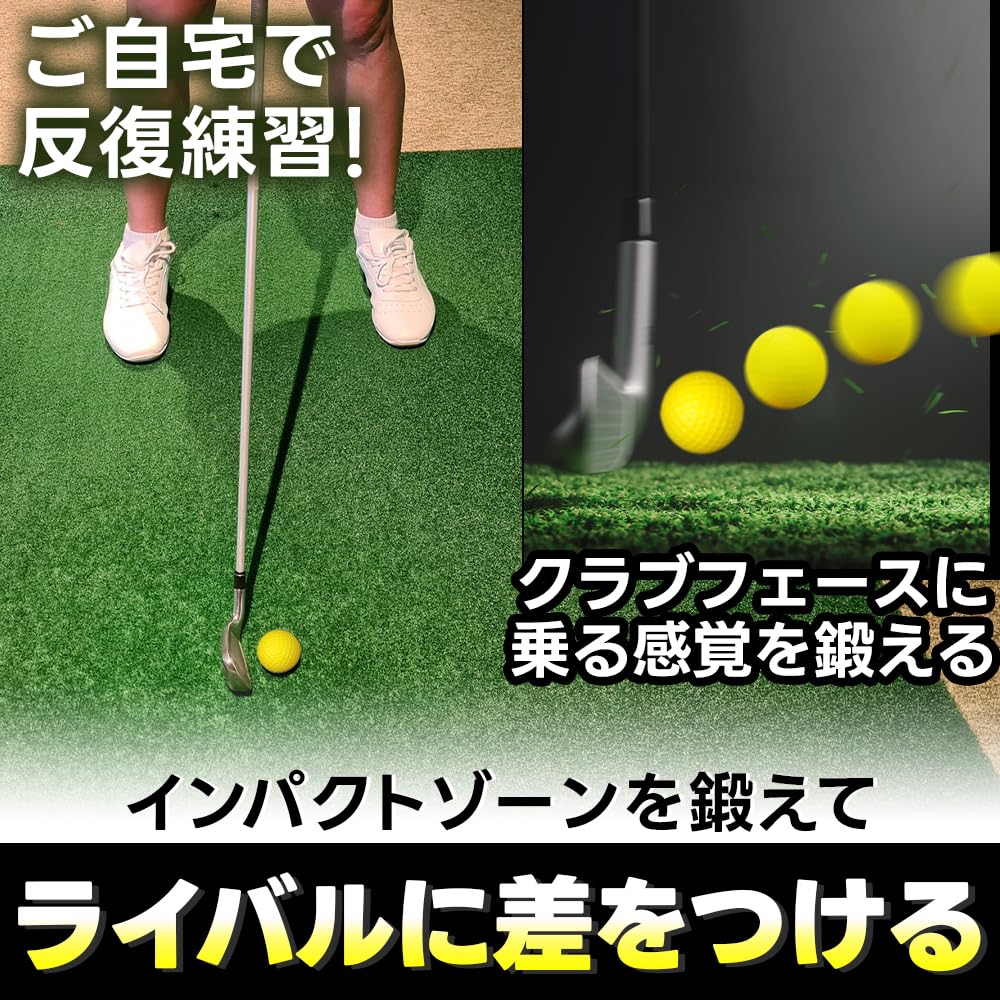 G Golf Ball Set for Indoor 12 Driving Approach Hitting Feel TMR.Breath Training, Balls, Range, Practice, Impact,