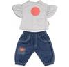 Clothes for Skrallan Dolls Jeans and T-shirt