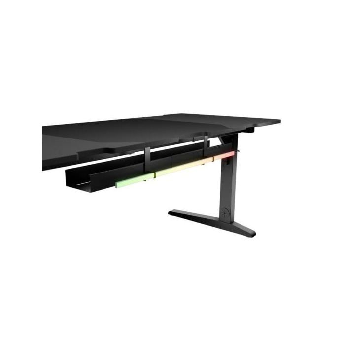 Mesa Gaming GENESIS Holm Modular 180cm Acero Y MDF Iluminación LED Modularidad Total