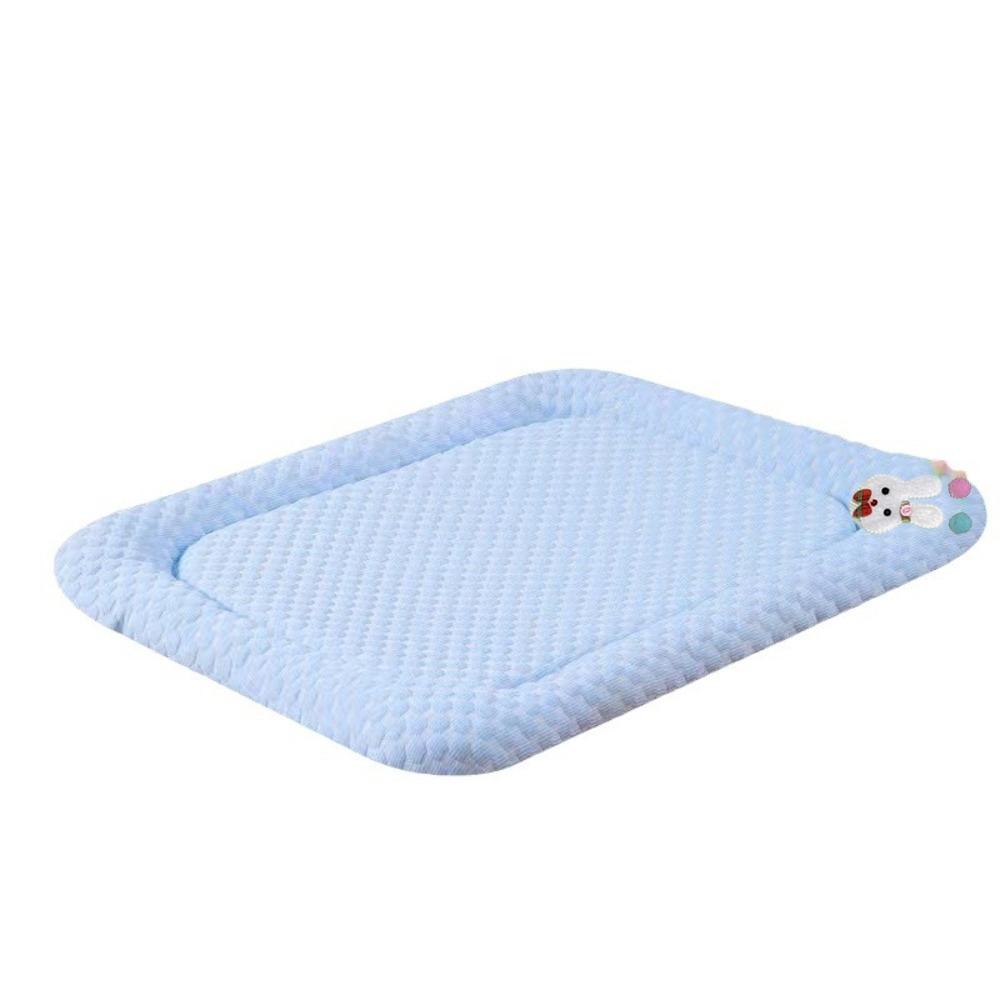 

Крутая лежанка для собаки Милое кошачье гнездо Подушка-сиденье для питомца Коврик для собаки для кошки щенка S синий