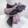 New Linen And Cotton Scarf Long Color Patch Scarf Shawl Autumn Winter Warm Artistic Woman Scarf 79x190cm