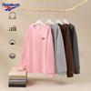 Reebok New Men's and Women's Embroidery Round-neck Sweatshirt for Spring and Autumn Men Hoodie