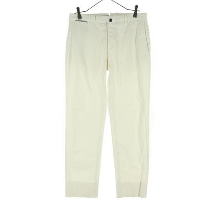 Calça de algodão INCOTEX SLOWWEAR 46 branca Feminina Usada