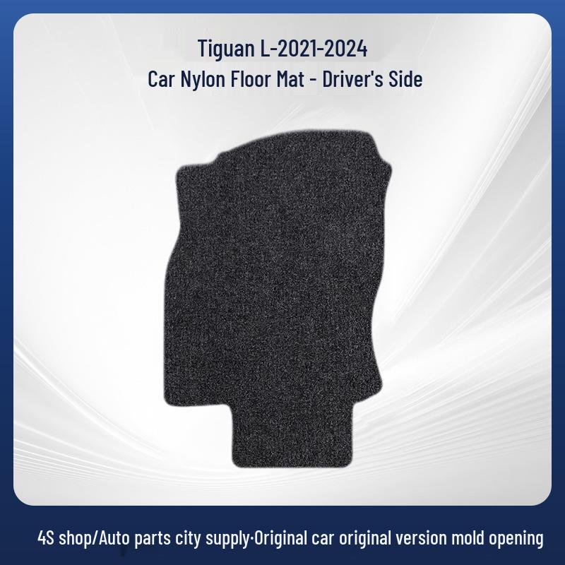 Durable Black Nylon Trunk Mats for SAIC VW Tiguan L 2021-2024