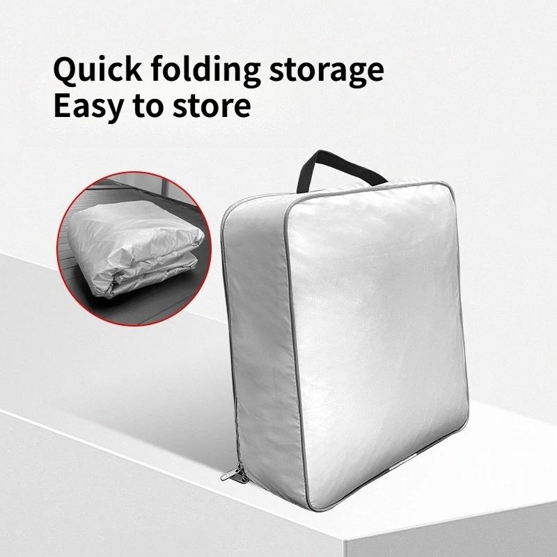 Car Cover for Tesla Cybertruck 2025 Full Car Covers with Reflective Strip Sunscreen Protection Dustproof Waterproof Accessories