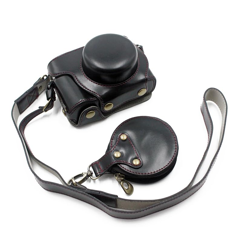 

SIUTATDSH Camera Case PU Leather Applicable Olympus PEN E-P7 E P7 EP7 Case Liner Case Camera Holder, EarthquakeproofShockproofToilet (Black)