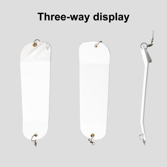 Bait Diving Board Flasher with Swivel Accessories Professional Fishing Tackle Plastic Bait Diver