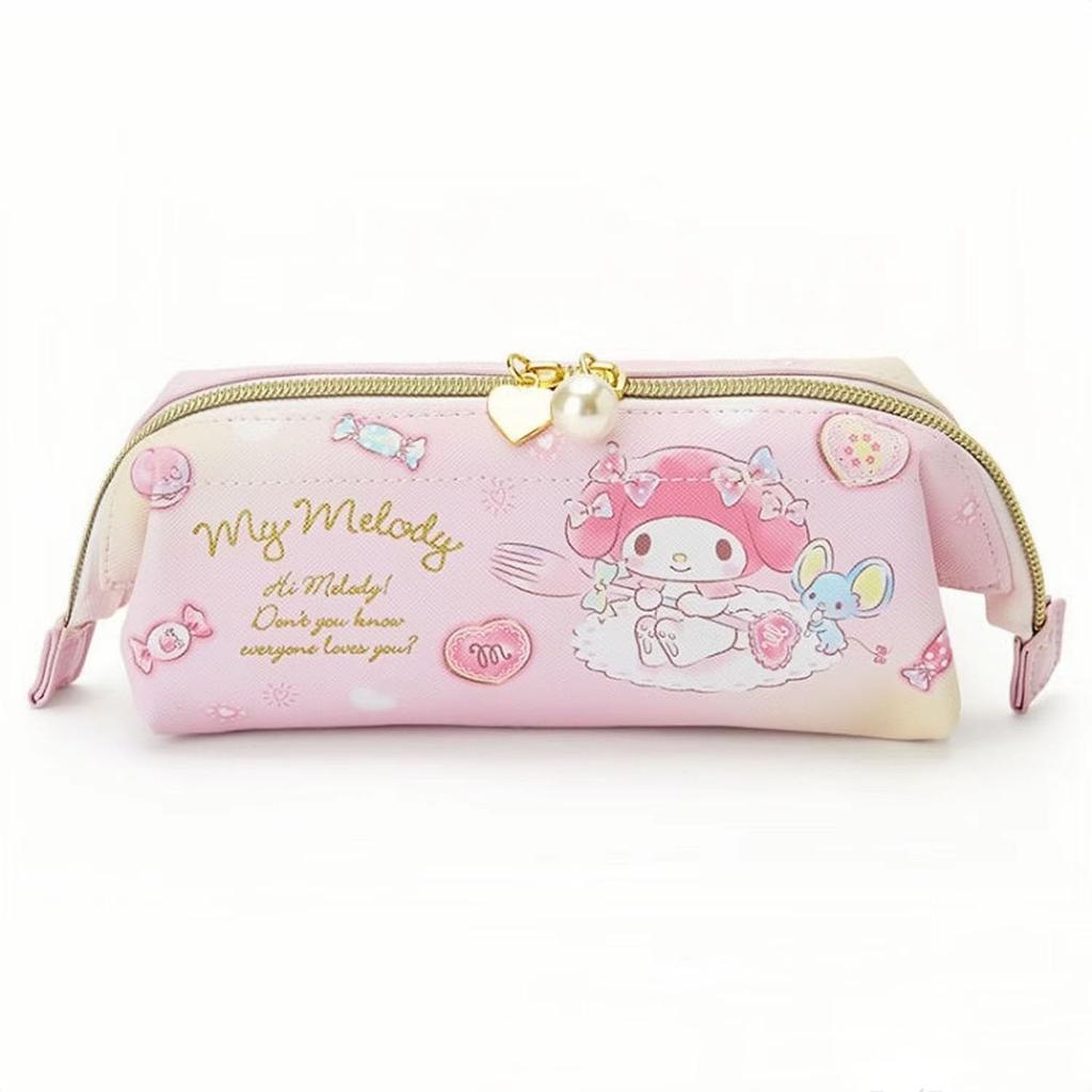 LYLIDIA My Melody Pen Pencil Pencil My Melody Pen Large Capacity Storage Makeup My Melody Stationery Storage For Elementary School Junior High School