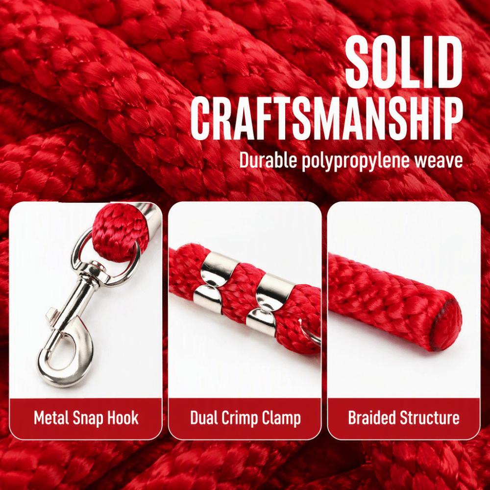 Heavy Duty Horse Training Rope High Tensile Horse Web Lunge Line Horse Lunge Rope Large Horses