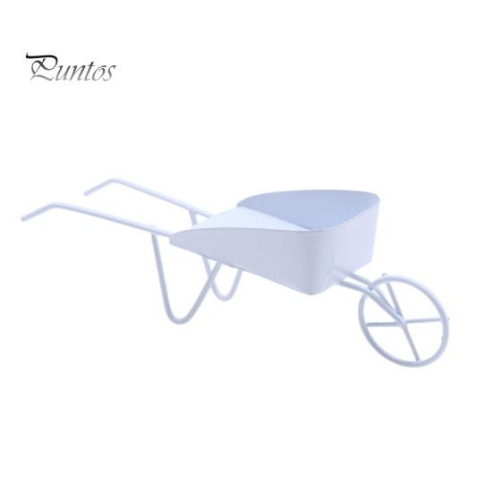 

Мини-винтажная железная тележка, украшения для кукольного домика, реалистичная мини-компактная сцена в микродворе, одноколесная тележка, микроскопический реквизит для пейзажной фотографии белый