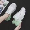 Platform Dad Shoes Women's Spring and Summer Mesh Breathable New Versatile Casual White Shoes Women's Sports Running Shoes