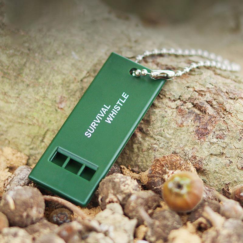 1PCEmergency Rescue Whistle, High-pitched Survival Whistle for Outdoor First Aid, Earthquake Relief & Disaster Preparedness Tool