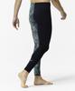 Mizuno Graphic Long XO Navy Baseball/Softball Fleece-Lined Tights, 12JBCX74, Size,