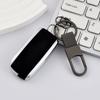 Car Vintage Leather Keychain Ring Zinc Alloy Chain Key For Toyota Hilux Aygo Yaris Ractis Corolla Camry CHR Auris Tacoma Cruiser