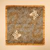 Luxury Leopard Print Print Female Silk Neck Scarf Square Hair Scarves Foulard Head Band Shawls Wraps Neckerchief Bandana Women
