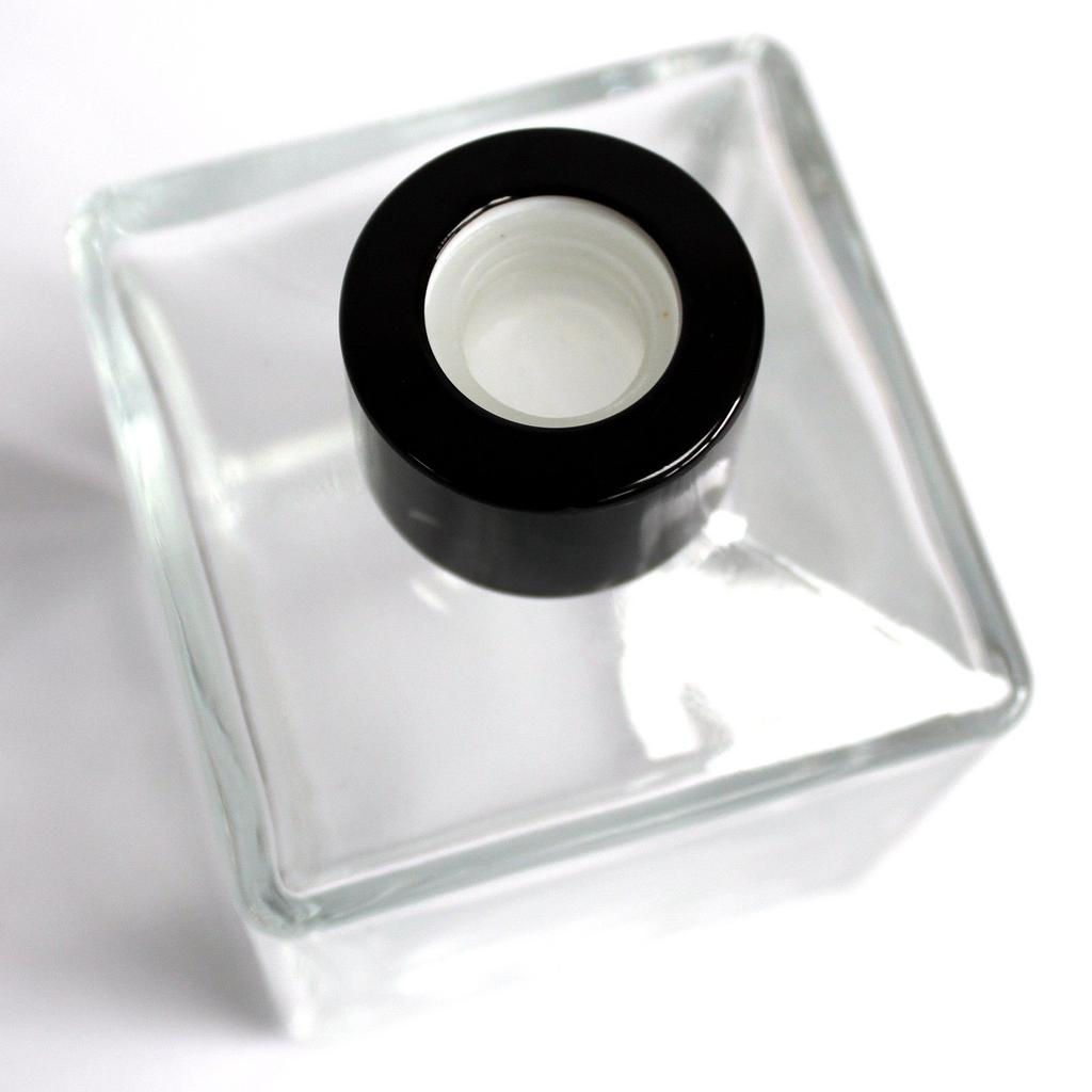 6x Square Bottle & Diffuser Lid – 200ml