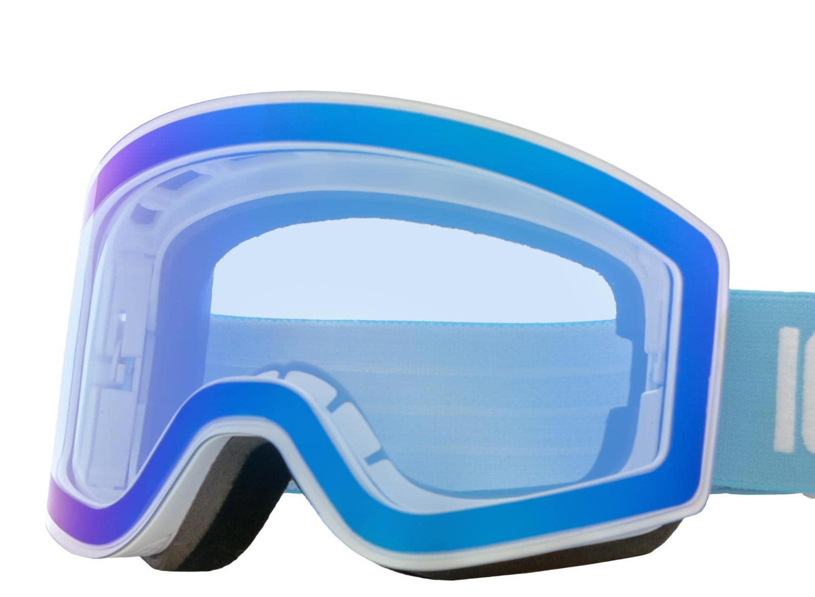 

ICEPARDAL Ski Glasses Big Magnetic Detachable Double 5 Colors Snow Snowboard Women s Goggles, Compatible, Frame, Closure, Lens, Available, ICEG-913H
