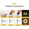 Waterproof Solar Ground Lights Sensor LED Floor Lights Energy Saving Solar Buried Light  Lawn