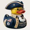 American Independence 250th Anniversary Duck, Patriotic Military Duck Figurine, Resin Veteran Duck for Jeeps Ducking