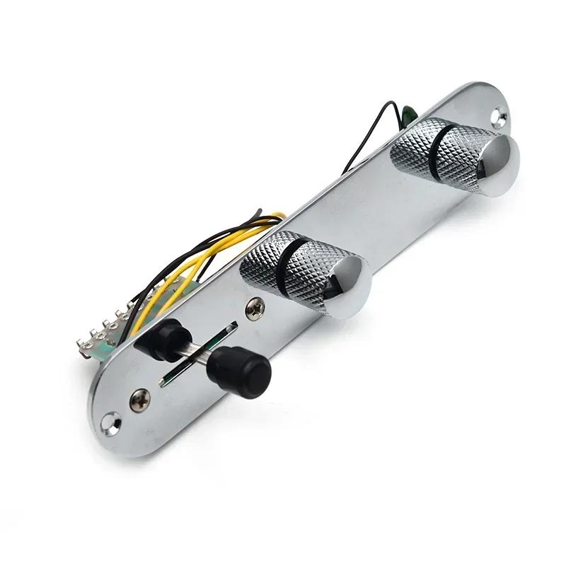 

1PC Way Wired Loaded Prewired Control Plate Harness Switch Knobs for Tele Telecaster Guitar Parts Guitar Accessories