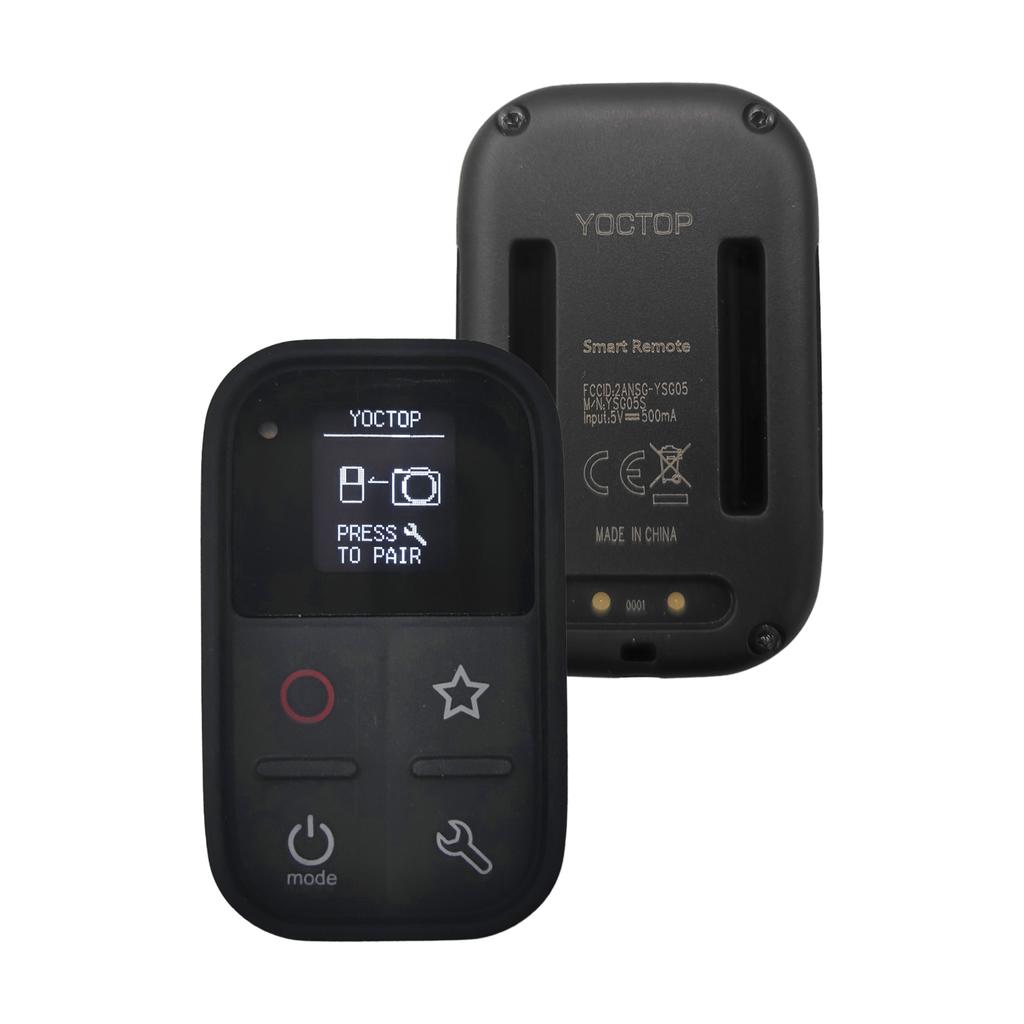 Camera Wireless Remote Control for Photo Video Focus Zoom 10M Control Distance Built in Battery with Wrist Strap