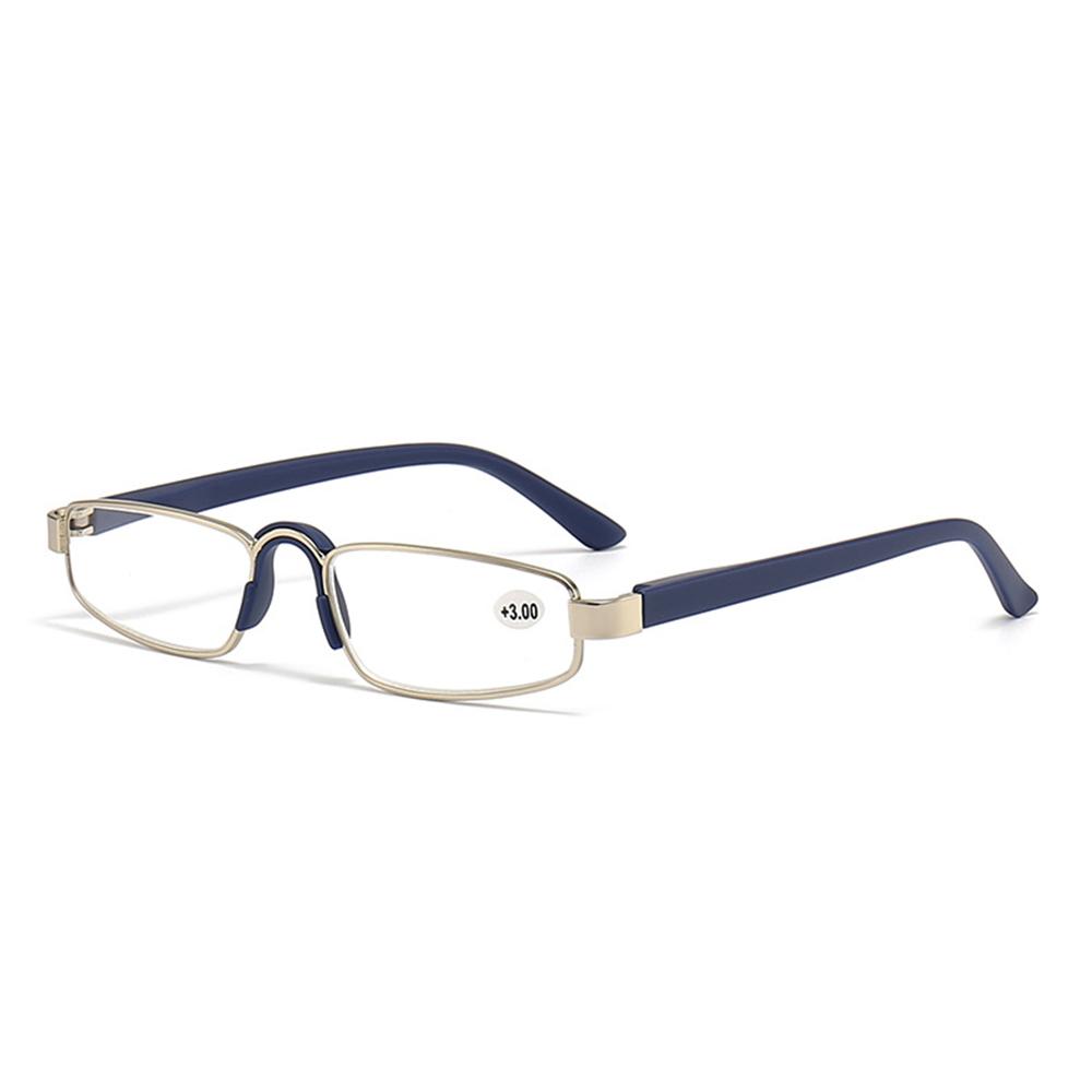 

Fashion Personality Ultra Narrow Full-rim Comfortable Nose Spring Temple Reading Glasses +0.75 To +4 +250 золотой
