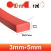 High-Temperature Resistant Transparent Silicone Rubber Sealing Strip