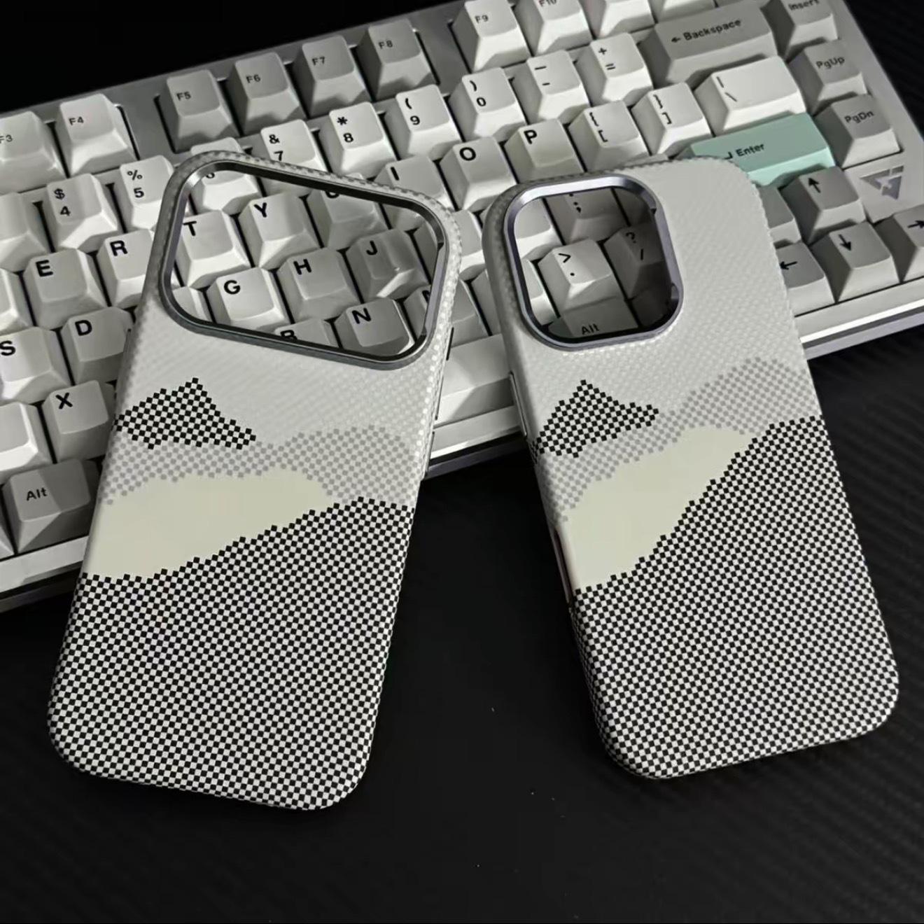 iPhone 17 Pro Max Kevlar Magnetic Sunset Moonrise Full Coverage Skin-Feel Case 15 PROMAX