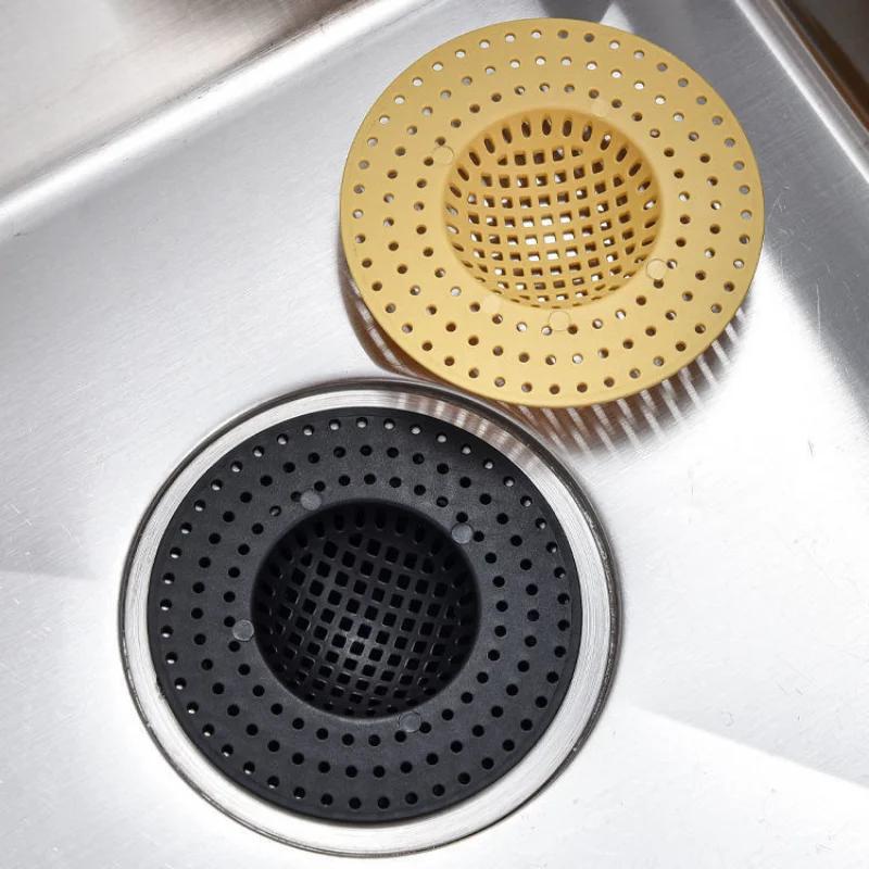 1-5 Kitchen Sink Filter Strainer Sewer Strainer Stopper Floor Drains Hair Catcher Waste Collector Kitchen Bathroom Accessories